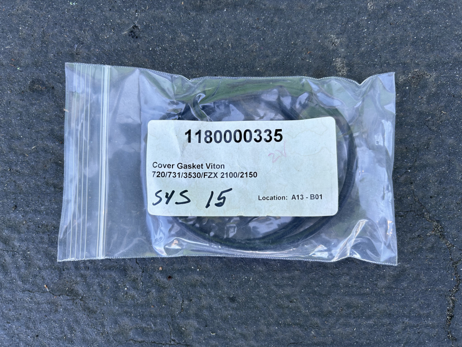 Fristam Cover Gasket Viton 1180000335 720/731/3530/FZX 2100/2150 A13-B01 , photo 1 of 1