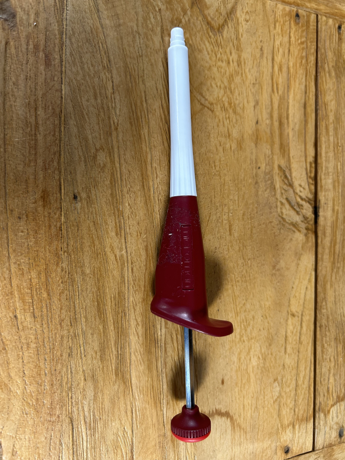 Gilson Microman M250 Red Single-Channel Positive Pos-D Pipette, photo 1 of 3