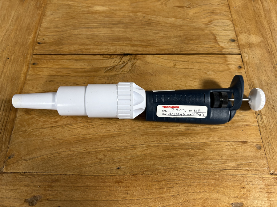 Gilson P 1-10 mL Pipetman Single-Channel Pipette 10mL P10000 Air Displacement, photo 1 of 4