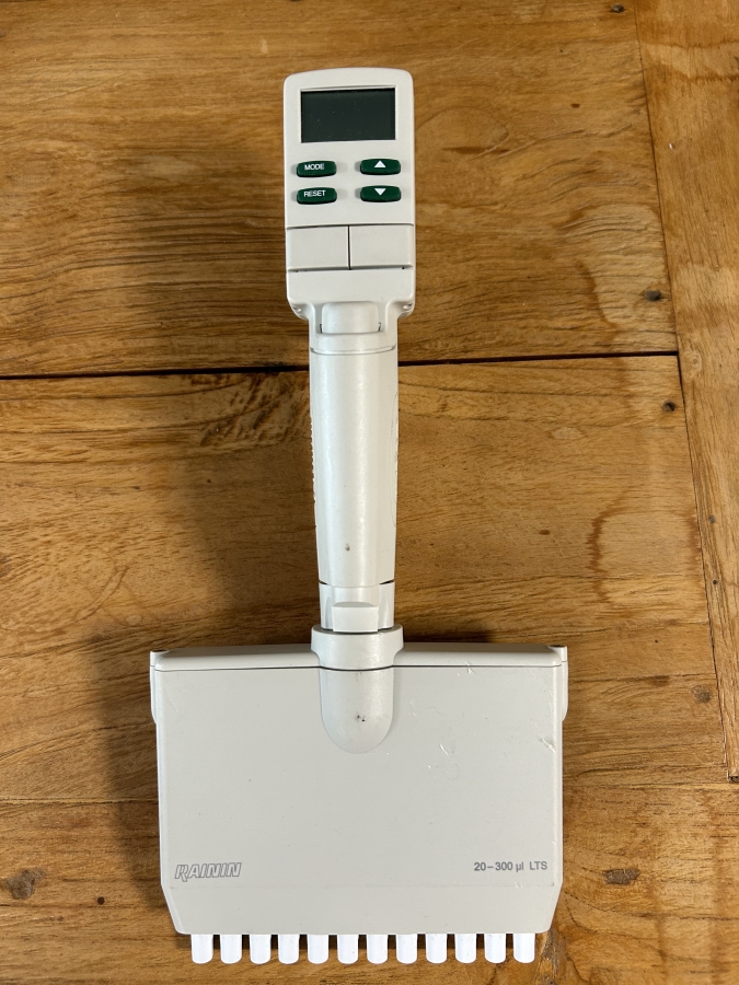 Rainin edp3 20-300 uL LTS 12-Channel Electronic Multi-Channel Pipette, photo 6 of 6