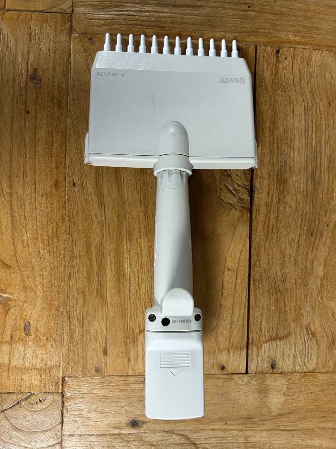 Rainin edp3 2-20 uL LTS 12-Channel Electronic Multi-Channel Pipette, photo 2 of 5