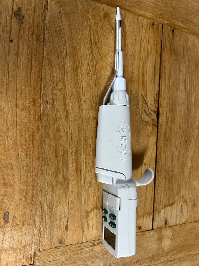 Rainin edp3 LTS 2-20 uL Adjustable Single-Channel Electronic Pipette, photo 2 of 4
