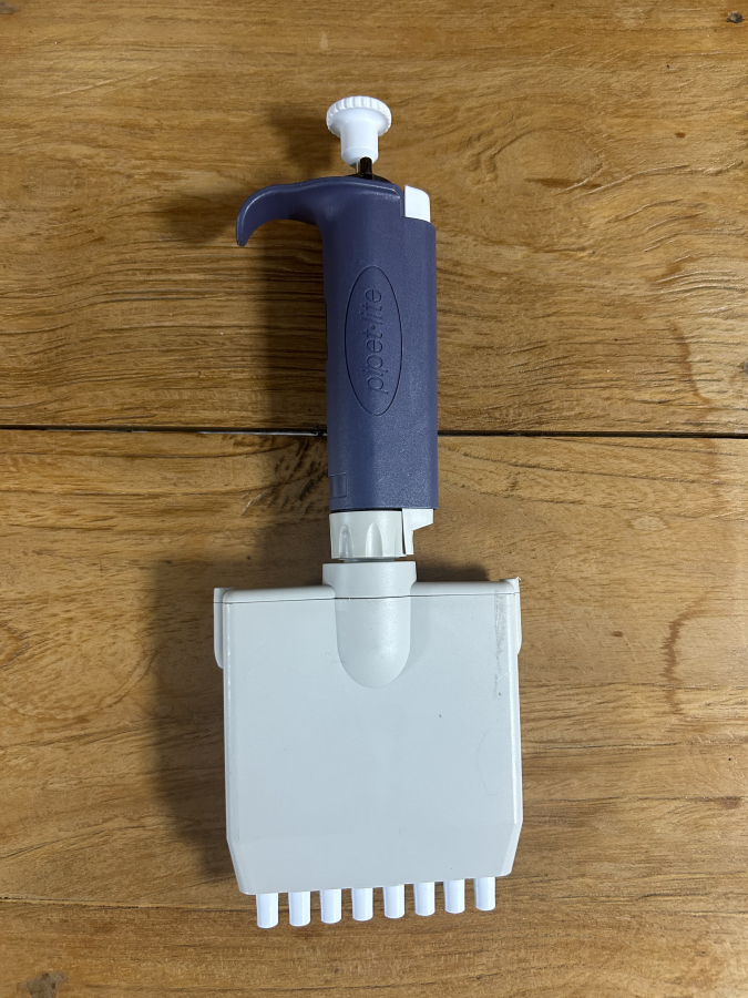 Rainin Pipet-Lite L200 20-100 uL LTS L-200 8-Channel Multi Pipette, photo 3 of 5