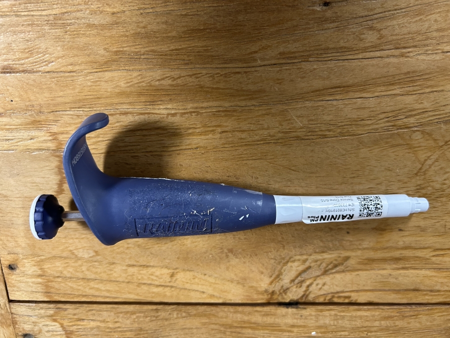 Rainin Pos-D Positive MR-250 50-250 uL MR250 Single-Channel Pipette, photo 1 of 4