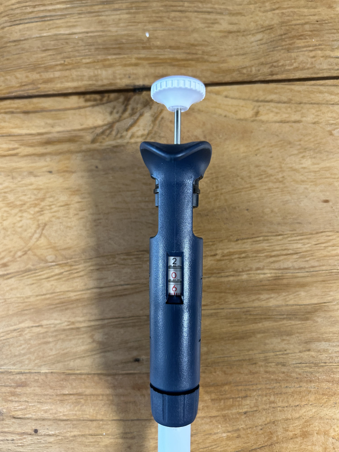 Rainin Classic PR2 0.2-2 uL PR-2 Single-Channel Adjustable Pipette, photo 3 of 4