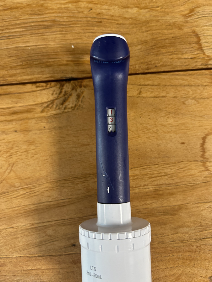 Rainin Pipet-Lite XLS 2-20 uL LTS L-20mL 20-mL RFID Single-Channel Pipette, photo 4 of 5