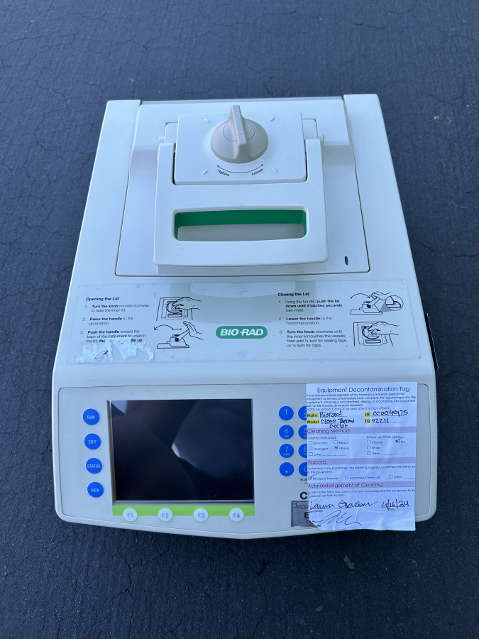 Bio-Rad C1000 Thermal Cycler + 96W Deep Well Block; SN:CC004975, photo 1 of 10