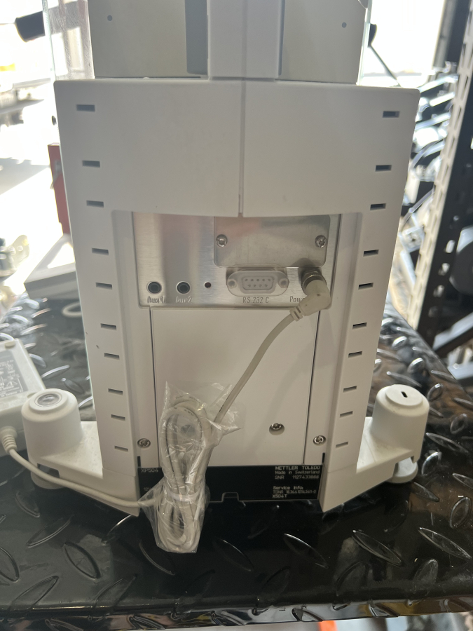Mettler Toledo XP504 Analytical Balance; SN:1127433888, photo 6 of 9