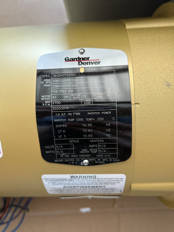 Elmo Rietschle V-VC 150 (21) 1026522100 Rotary Vane Vacuum Pump, photo 7 of 11