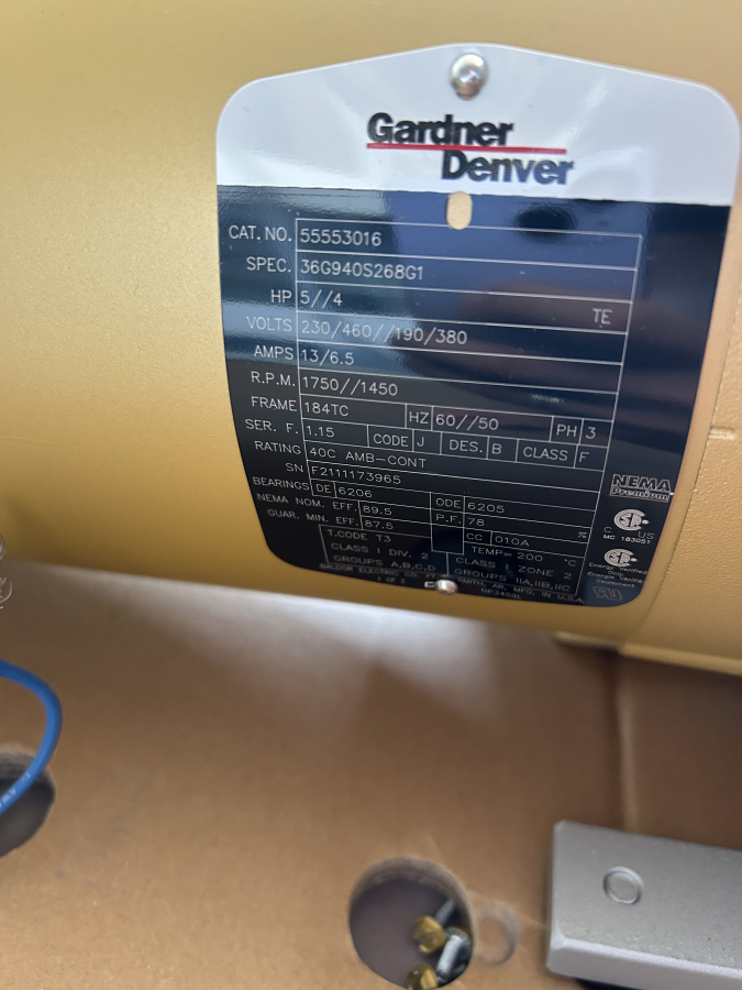 Elmo Rietschle V-VC 150 (21) 1026522100 Rotary Vane Vacuum Pump, photo 8 of 11