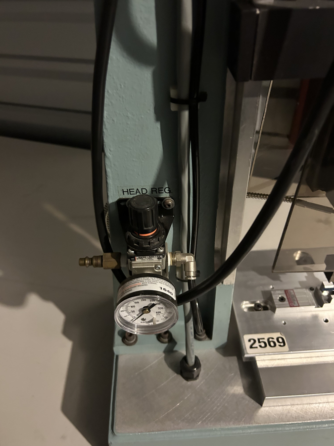 Toman ThermoSonics TAS 2020 Thermoplastic Heat Staking Thermal Assembly Press System 989, photo 10 of 17