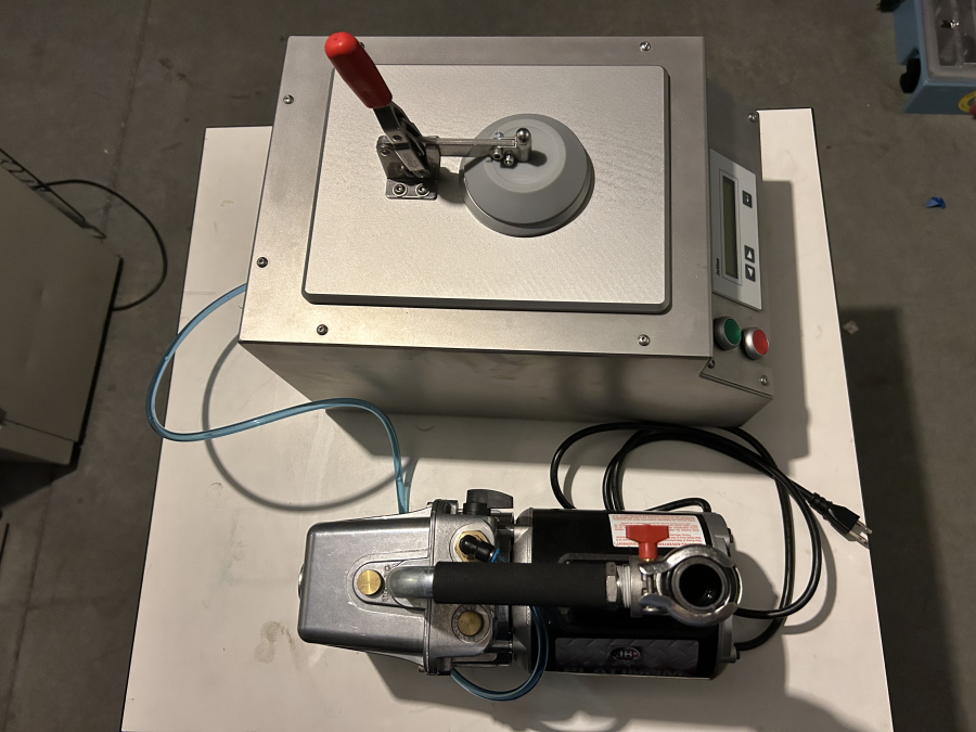 Oxipack 22-OX0310-001 Multi Leak Tester + JB DV-200n Vacuum Pump, photo 10 of 11