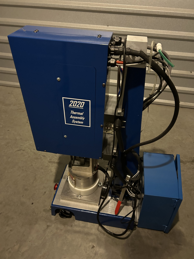 Toman ThermoSonics TAS 2020 Thermoplastic Heat Staking Thermal Assembly Press System, photo 3 of 10