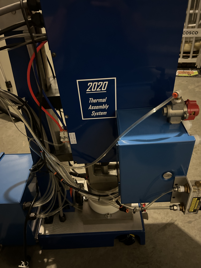 Toman ThermoSonics TAS 2020 Thermoplastic Heat Staking Thermal Assembly Press System, photo 6 of 10
