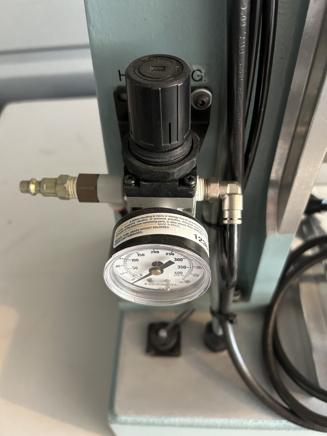Toman ThermoSonics TAS 2020 Thermoplastic Heat Staking Thermal Assembly Press System 988, photo 8 of 14