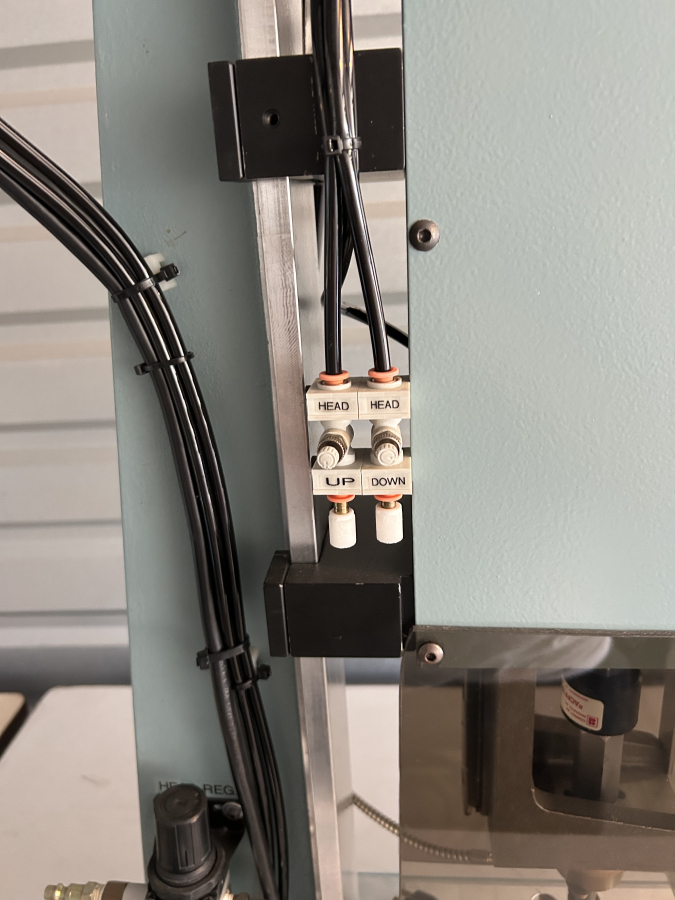 Toman ThermoSonics TAS 2020 Thermoplastic Heat Staking Thermal Assembly Press System 988, photo 9 of 14