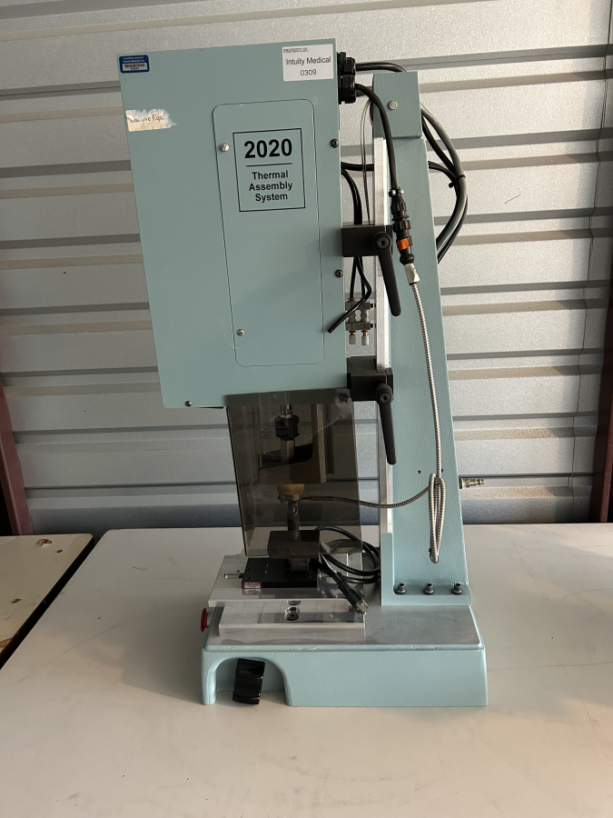 Toman ThermoSonics TAS 2020 Thermoplastic Heat Staking Thermal Assembly Press System 988, photo 12 of 14