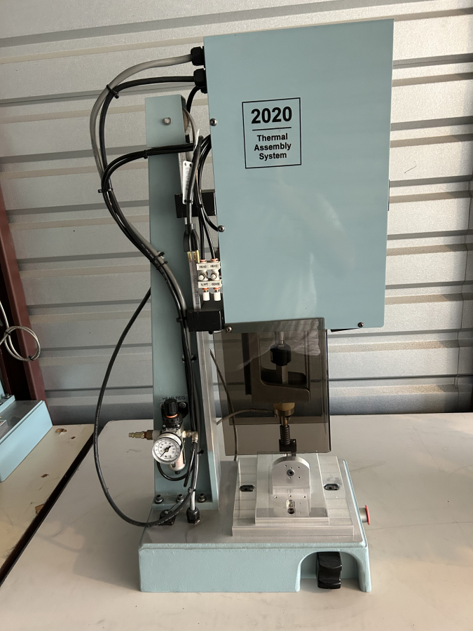 Toman ThermoSonics TAS 2020 Thermoplastic Heat Staking Thermal Assembly Press System 986, photo 8 of 13