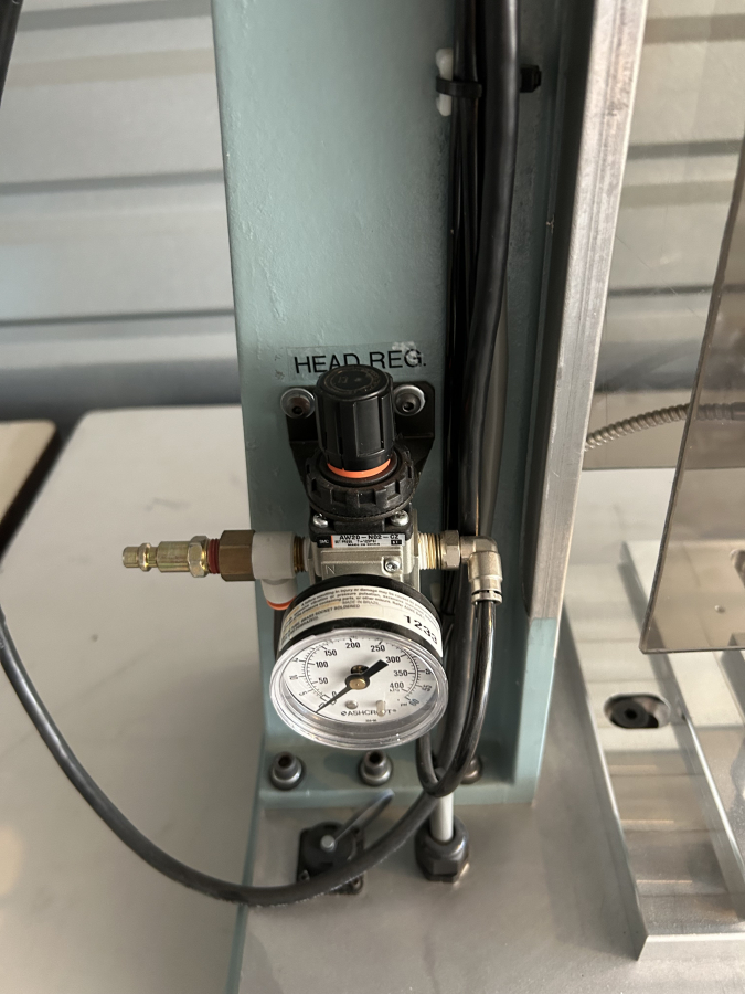 Toman ThermoSonics TAS 2020 Thermoplastic Heat Staking Thermal Assembly Press System 986, photo 9 of 13