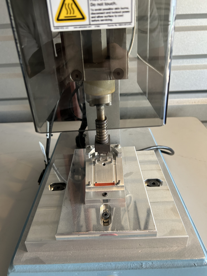 Toman ThermoSonics TAS 2020 Thermoplastic Heat Staking Thermal Assembly Press System 985, photo 2 of 12