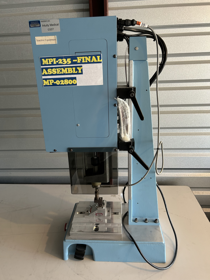 Toman ThermoSonics TAS 2020 Thermoplastic Heat Staking Thermal Assembly Press System 985, photo 8 of 12