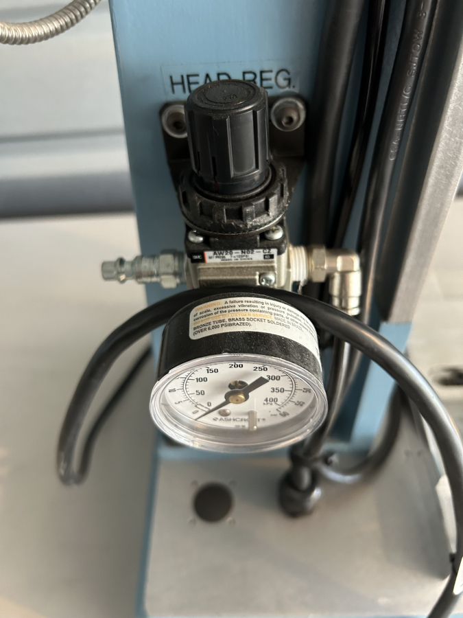 Toman ThermoSonics TAS 2020 Thermoplastic Heat Staking Thermal Assembly Press System 985, photo 12 of 12