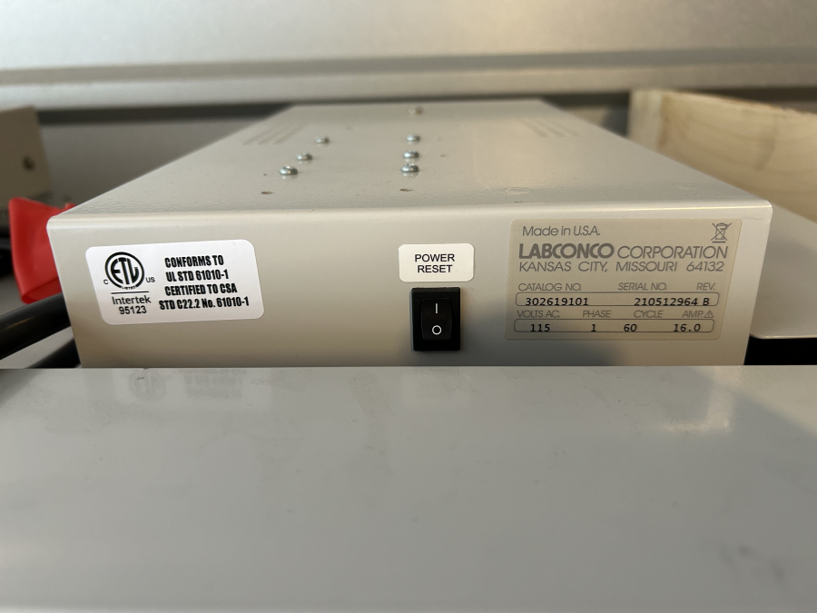 Labconco Logic+ Biosafety Cabinet 6ft Class II 302619101 Type A2 Purifier; SN# 210512964, photo 13 of 13