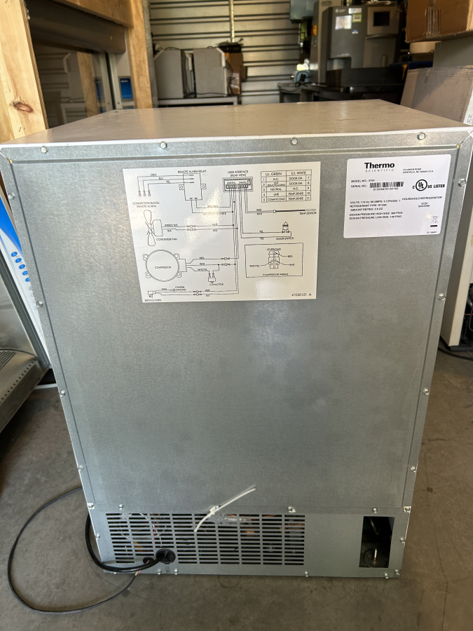 Thermo Scientific Marvel MicroSentry 3754 Undercounter Refrigerator, photo 8 of 10