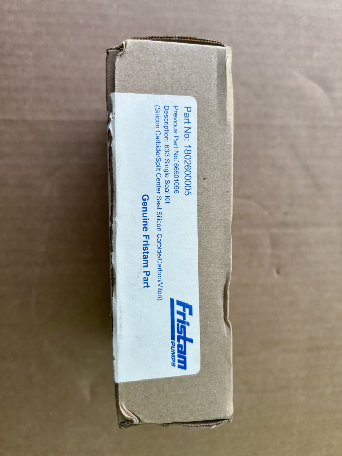 Fristam Pumps 633 Single Seal Kit 1802600005 66501056, photo 2 of 5