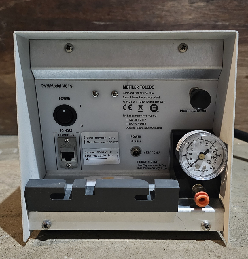 Mettler Toledo Innovative Instruments Dispenser Box, Dosing Controllers and PVM V819 Particle Shape Size Analyzer, photo 16 of 33