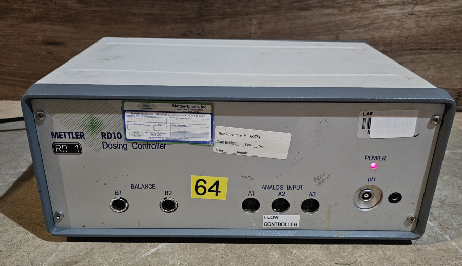 Mettler Toledo Innovative Instruments Dispenser Box, Dosing Controllers and PVM V819 Particle Shape Size Analyzer, photo 28 of 33