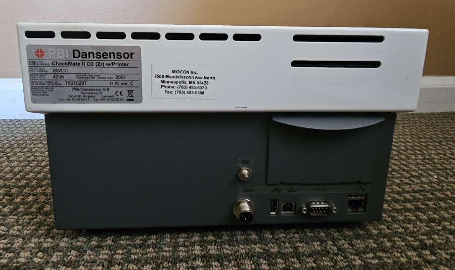 PBI Dansensor Checkmate II O2 Zr W/Printer, PM 3/2019, photo 16 of 32