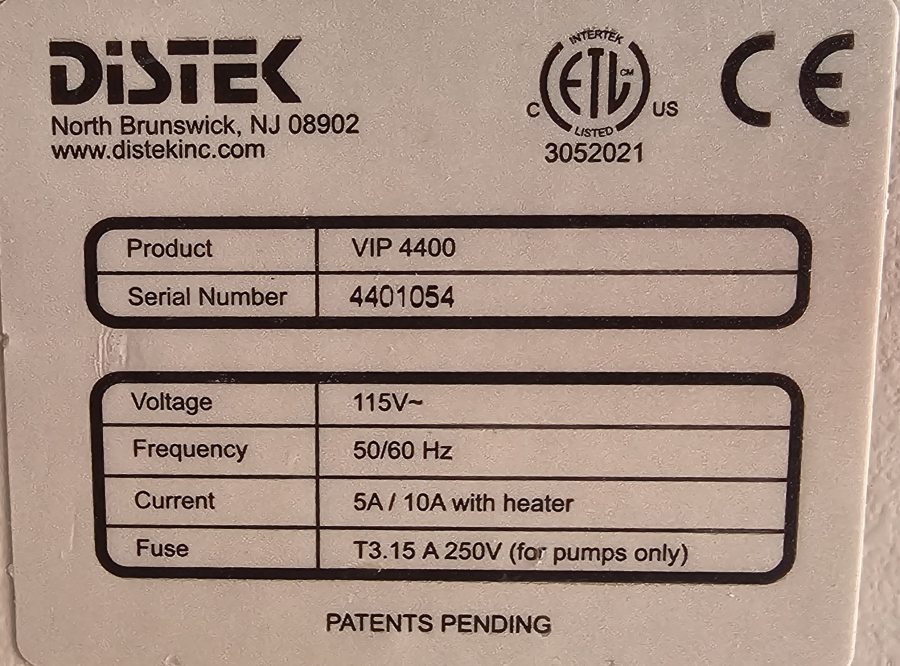 Distek VIP 4400 Vessel Washer, photo 15 of 20