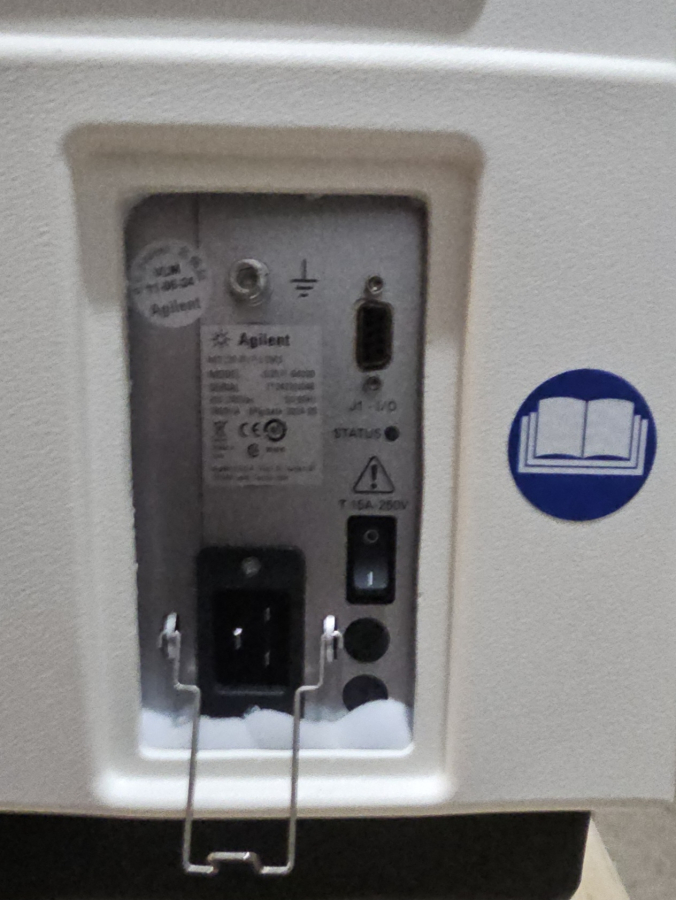 Agilent G2571-64000 MS120 Rotary Vane Pump w/ Noise Abatement System; SN:IT2422N046, photo 12 of 23