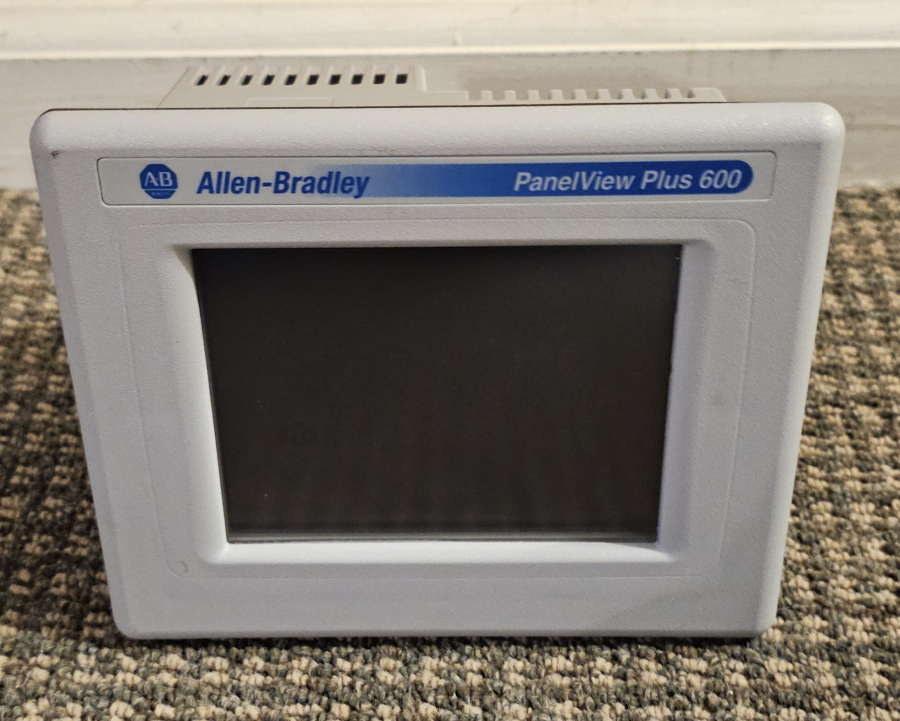 Allen-Bradley AB PanelView Plus 600 2711P-T6C20D Touch Display Interface, photo 1 of 13