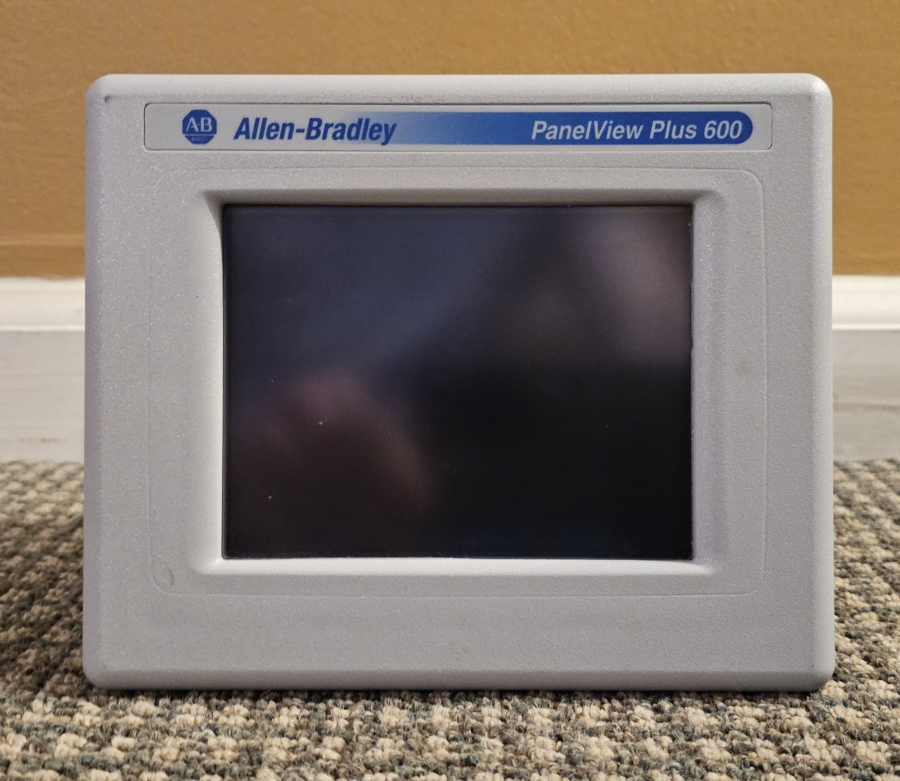 Allen-Bradley AB PanelView Plus 600 2711P-T6C20D Touch Display Interface, photo 2 of 13