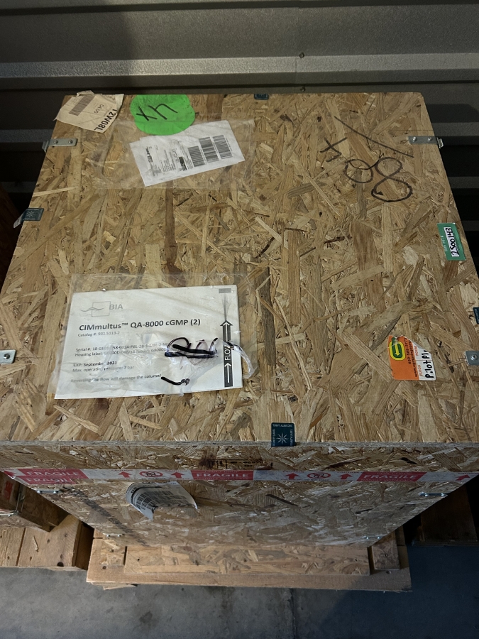 CIMmultus QA-8000 cGMP Monolith Column 8L MTL-0526 931.5113-2 G800D-046/17, photo 1 of 3