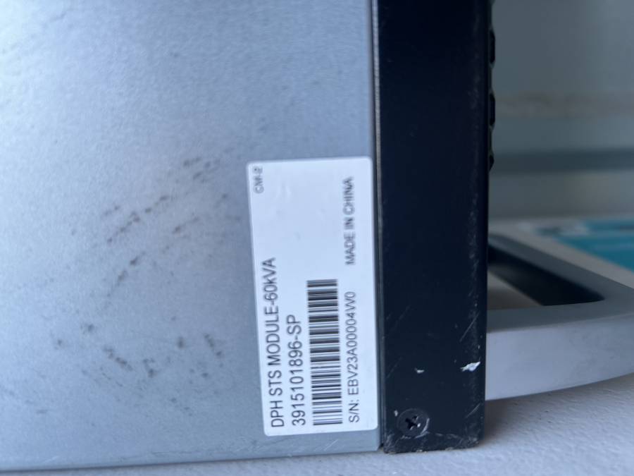 DPH-60k-LV STS Power Module-60kVA for Delta 3phase AM360 Modular UPS, photo 10 of 12