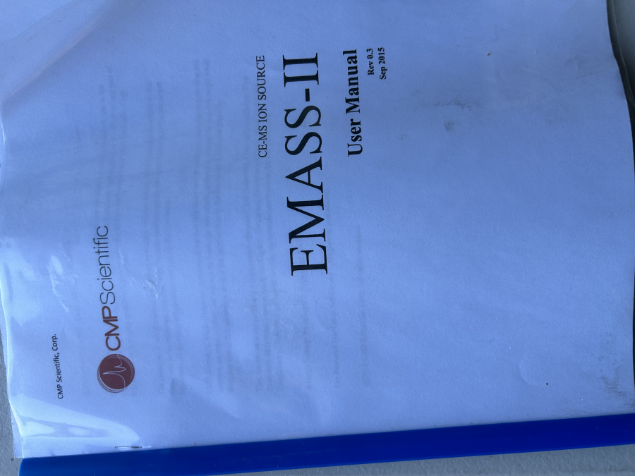 CMP Scientific Emass-II CE-MS Ion Source + DinoCapture 2.0 + Accessories, photo 3 of 18