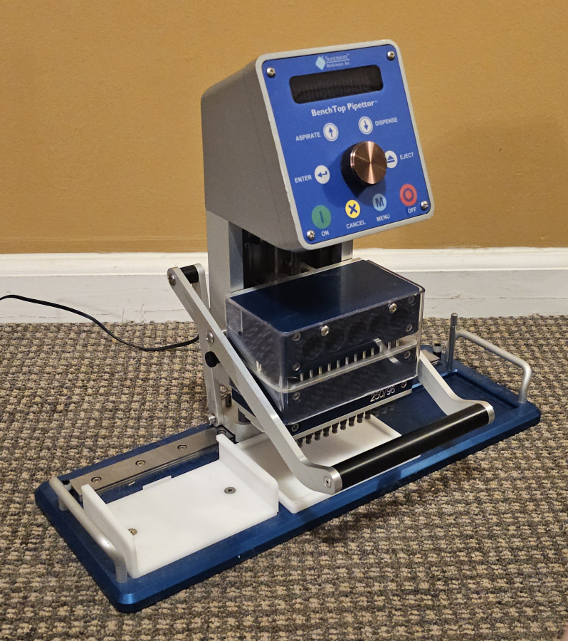 Sorenson Bioscience Benchtop Pipettor 73960 250/96 Well 250uL Volume; SN:166, photo 9 of 15