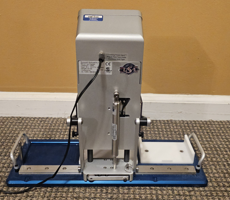 Sorenson Bioscience Benchtop Pipettor 73960 250/96 Well 250uL Volume; SN:166, photo 11 of 15
