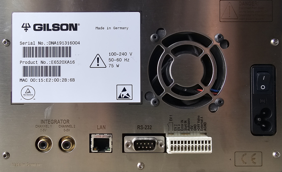 Gilson PREP HPLC System, Incl. GX-271 Liquid Handler w Direct Injection Module; GX Prep Solvent System; 322 Pump; 159 UV-Vis; 506C System Interface; SNs: 261D9/H018/E9J028, photo 16 of 29