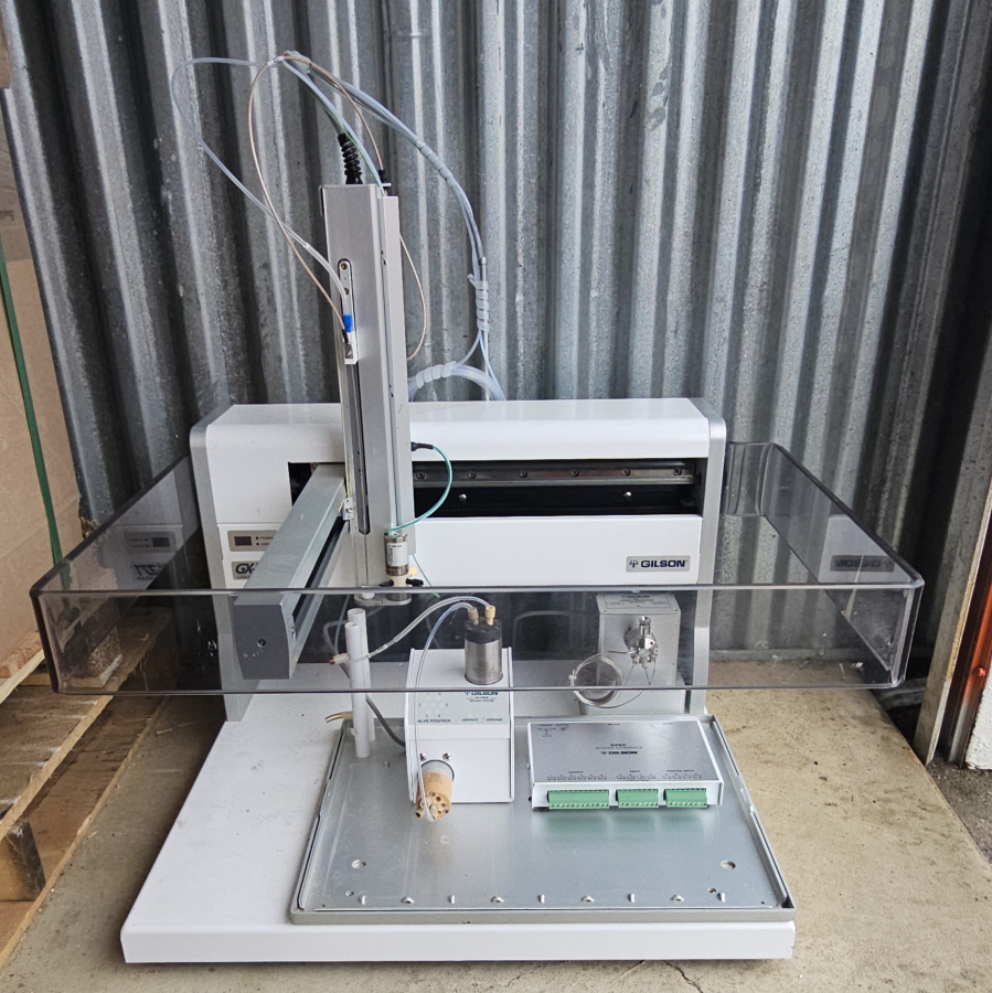 Gilson PREP HPLC System, Incl. GX-271 Liquid Handler w Direct Injection Module; GX Prep Solvent System; 322 Pump; 159 UV-Vis; 506C System Interface; SNs: 261D9/H018/E9J028, photo 25 of 29