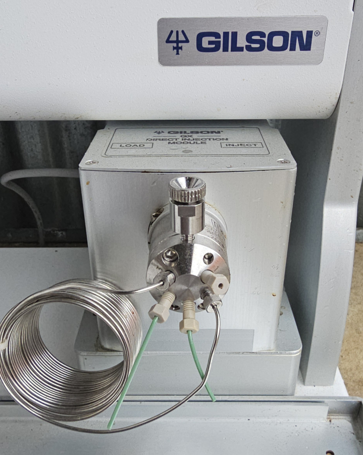 Gilson PREP HPLC System, Incl. GX-271 Liquid Handler w Direct Injection Module; GX Prep Solvent System; 322 Pump; 159 UV-Vis; 506C System Interface; SNs: 261D9/H018/E9J028, photo 2 of 29