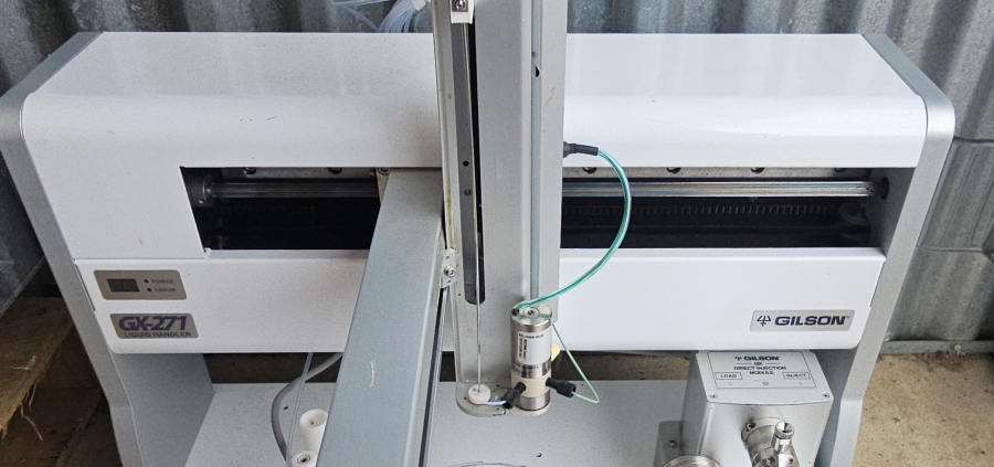 Gilson PREP HPLC System, Incl. GX-271 Liquid Handler w Direct Injection Module; GX Prep Solvent System; 322 Pump; 159 UV-Vis; 506C System Interface; SNs: 261D9/H018/E9J028, photo 4 of 29