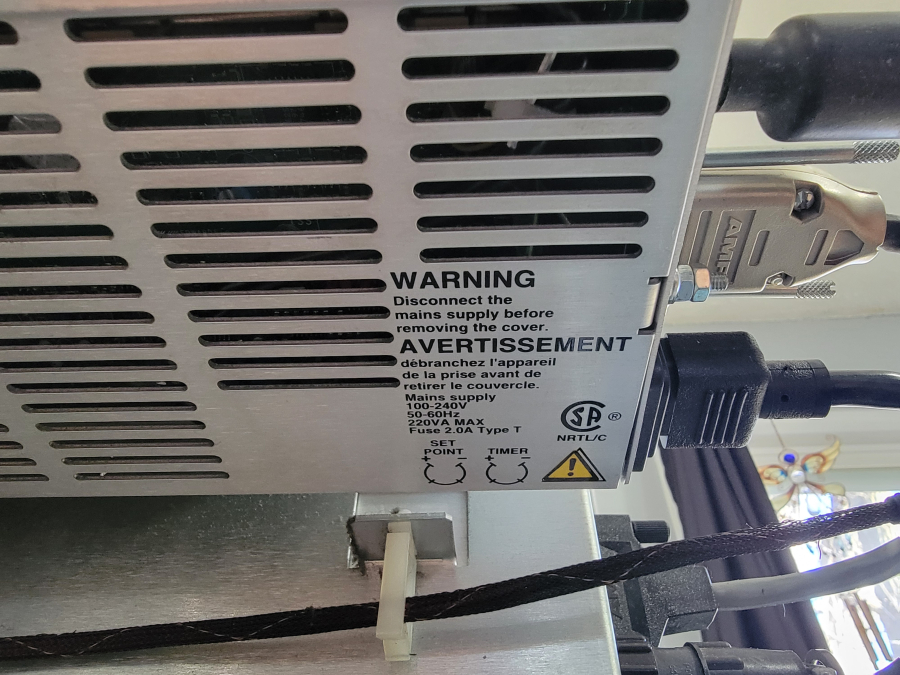 Hewlett Packard 5973 Mass Selective Detector G1099A w/ G1946-80001 Pump ; SN:US82321849, photo 9 of 11