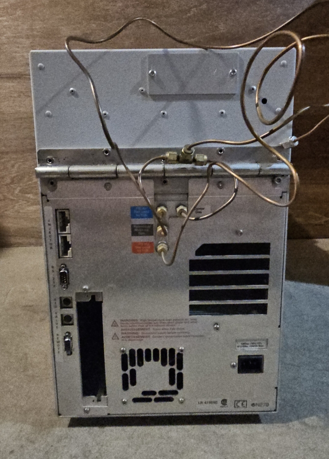 Agilent 6850 Gas Chromatograph w/ G2880A Autosampler, FID, Amine Column, Gameboy controller, photo 33 of 44