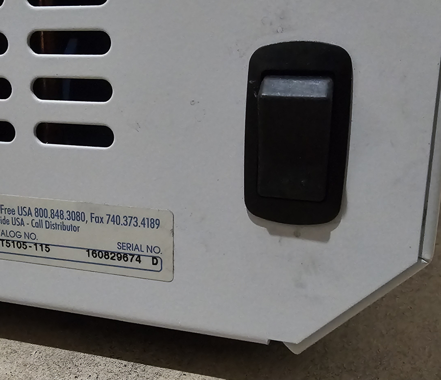 Thermo Scientific Savant RVT5105-115 Refrigerated Vapor Trap; SN:160829674, photo 22 of 24