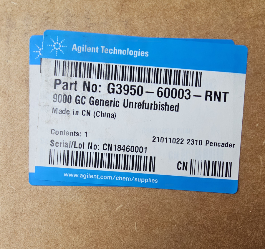 New Agilent 9000 Intuvo G3950A Gas Chromatograph CN18460001, photo 72 of 72