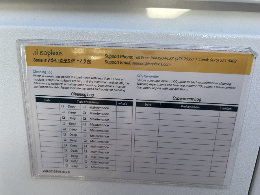 Isoplexis ISOLIGHT-1000-1 Single Cell Secreted Protein Analysis System; SN:ISL-0420-198, photo 13 of 16